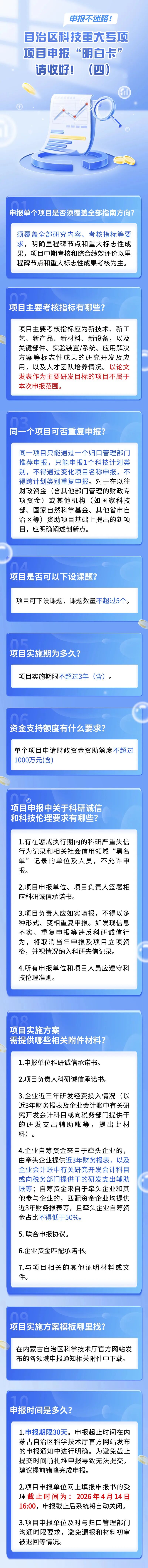 申报不迷路！自治区科技重大专项项目申报 &ldquo;明白卡&rdquo; 请收好！（四）相关图片